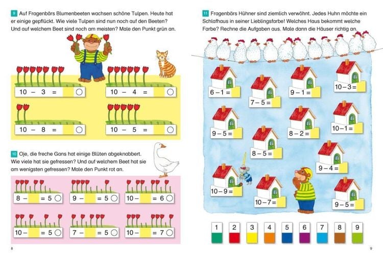 Produktbild: Fragenb&auml;r - Richtig rechnen 1. Klasse