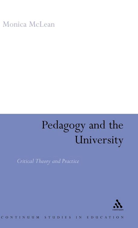 Produktbild: Pedagogy and the University