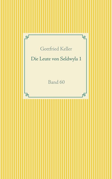 Produktbild: Die Leute von Seldwyla 1