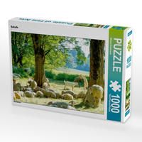 CALVENDO Puzzle „Weiß Blaue Orchidee“ 1000 Teile – 48 X 64 Cm, Premium-Qualität Aus Europa, Von Alaya GADEH