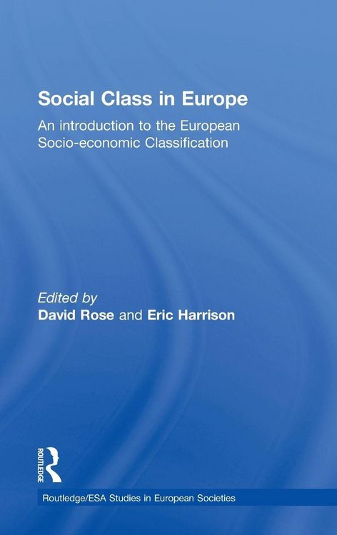 Produktbild: Social Class in Europe