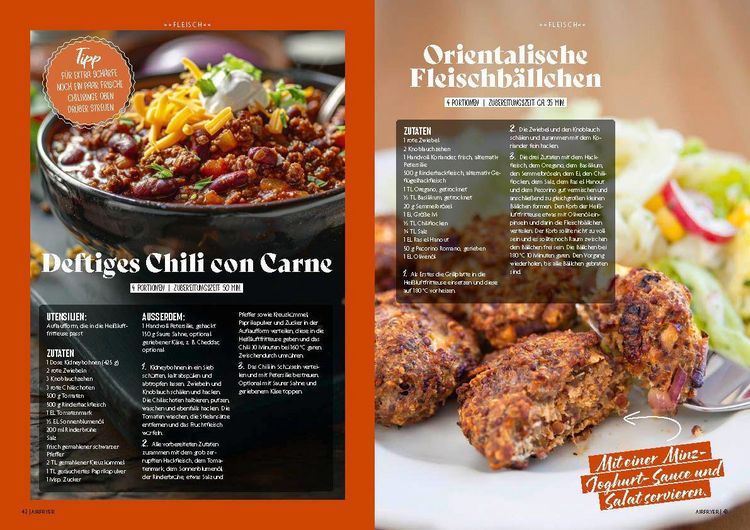 Produktbild: MIXX Airfryer-Spezial: &Uuml;ber 70 Rezepte f&uuml;r die Hei&szlig;luftfritteuse Heft 03/2025