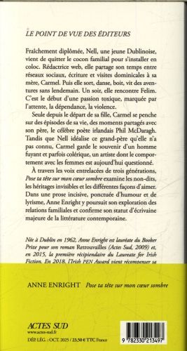 Produktbild: Pose ta t&ecirc;te sur mon coeur sombre
