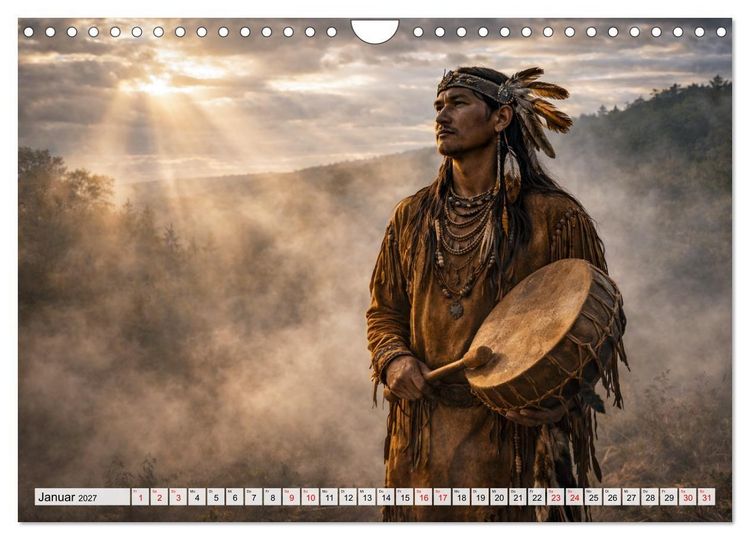 Produktbild: Ein spiritueller Weg. Im Rhythmus der Natur (Wandkalender 2027 DIN A4 quer), CALVENDO Monatskalender