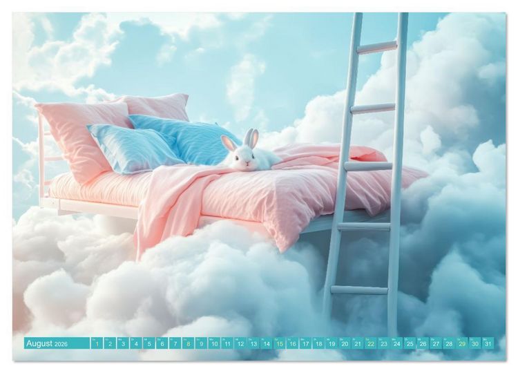 Produktbild: Traumhafte Illusionen - Imagin&auml;r und surreal (hochwertiger Premium Wandkalender 2026 DIN A2 quer), Kunstdruck in Hochglanz
