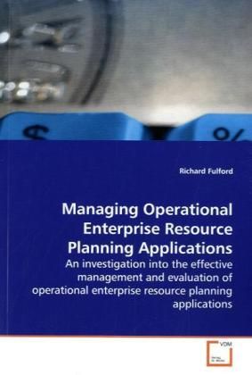 Produktbild: Fulford, R: Managing Operational Enterprise Resource Plannin