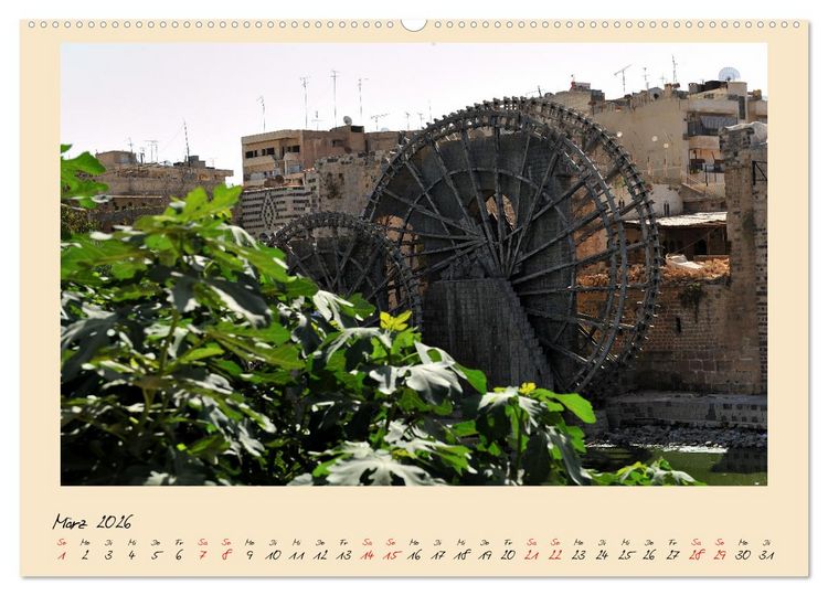 Produktbild: Syrien Erinnerungen Memories Dhikrayat (Wandkalender 2026 DIN A2 quer), CALVENDO Monatskalender