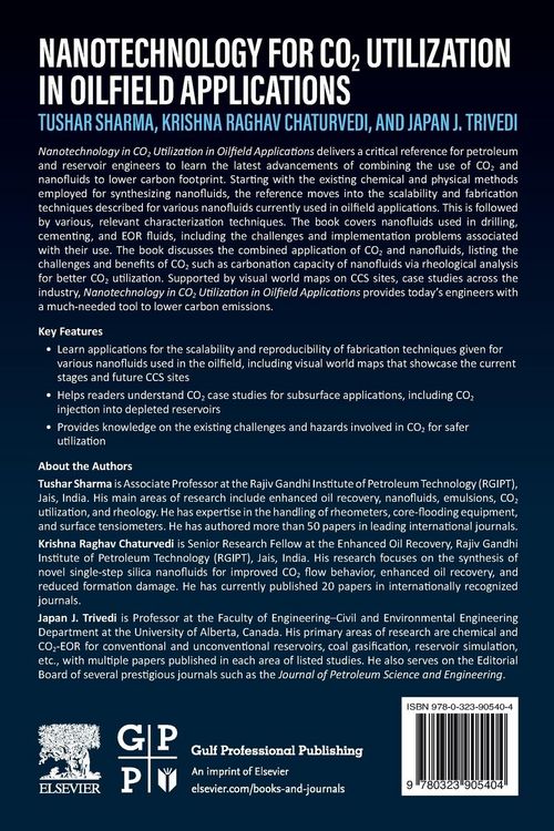 Produktbild: Nanotechnology for CO2 Utilization in Oilfield Applications