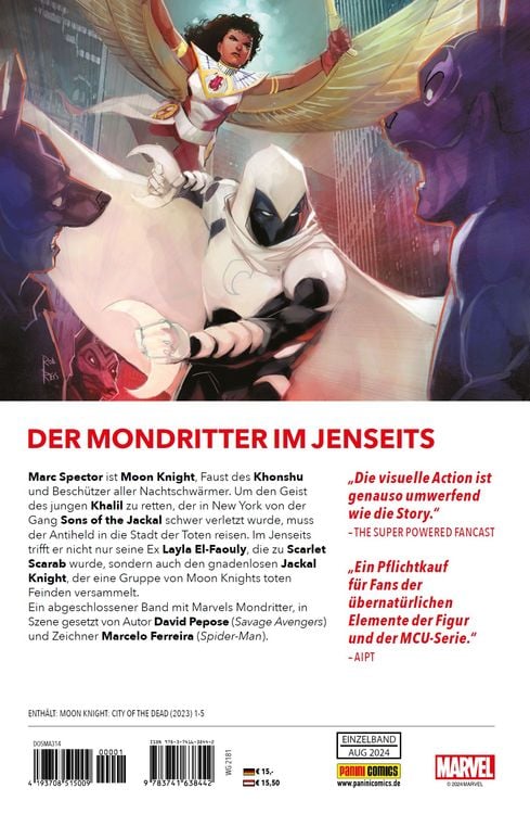 Produktbild: Moon Knight: Stadt der Toten