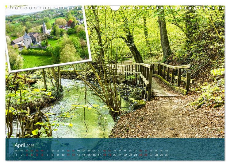 Produktbild: Die D&uuml;ssel von den Quellen bis zu den M&uuml;ndungen (Wandkalender 2026 DIN A3 quer), CALVENDO Monatskalender