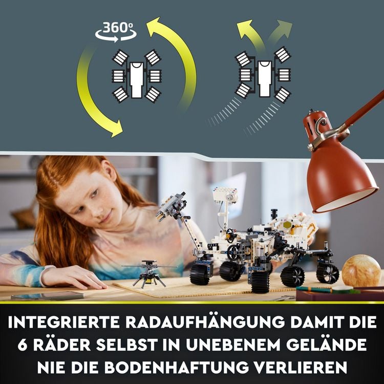 Produktbild: LEGO Technic 42158 NASA Mars Rover Perseverance Weltraum Spielzeug Set