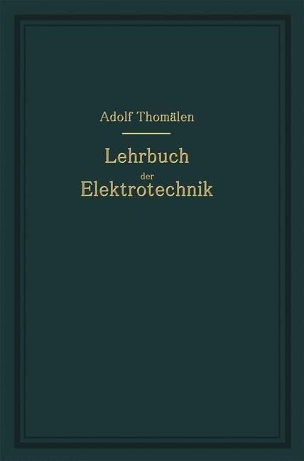 Produktbild: Kurzes Lehrbuch der Elektrotechnik