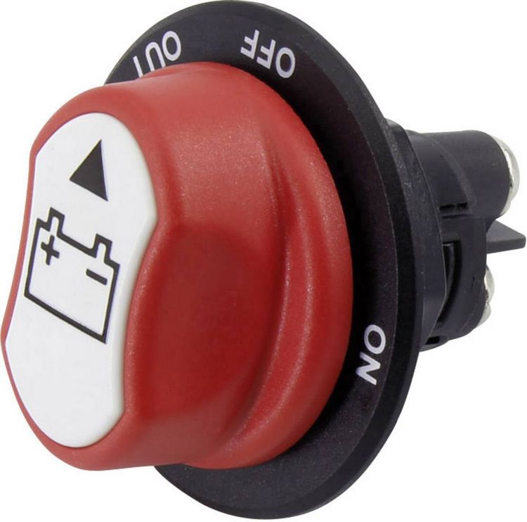 Produktbild: SCI A23-6B Kfz-Batterieschalter 50 V/DC 50A 1 x Aus/Ein rastend 1St.