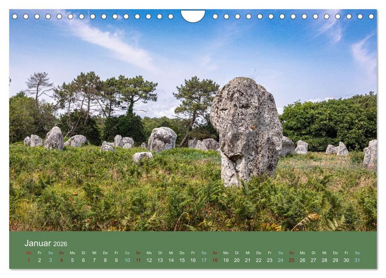 Produktbild: Mysteri&ouml;se Megalithen (Wandkalender 2026 DIN A4 quer), CALVENDO Monatskalender