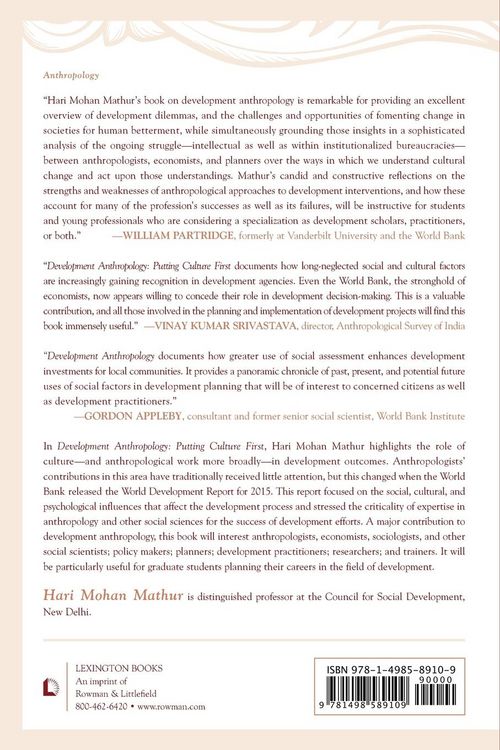 Produktbild: Development Anthropology