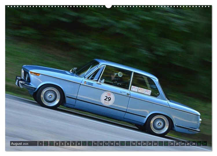 Produktbild: OLDTIMER BERGRENNEN - BMW Fahrzeuge (hochwertiger Premium Wandkalender 2025 DIN A2 quer), Kunstdruck in Hochglanz
