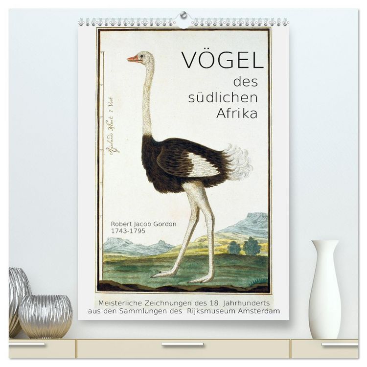 Produktbild: V&ouml;gel des s&uuml;dlichen Afrika (hochwertiger Premium Wandkalender 2026 DIN A2 hoch), Kunstdruck in Hochglanz
