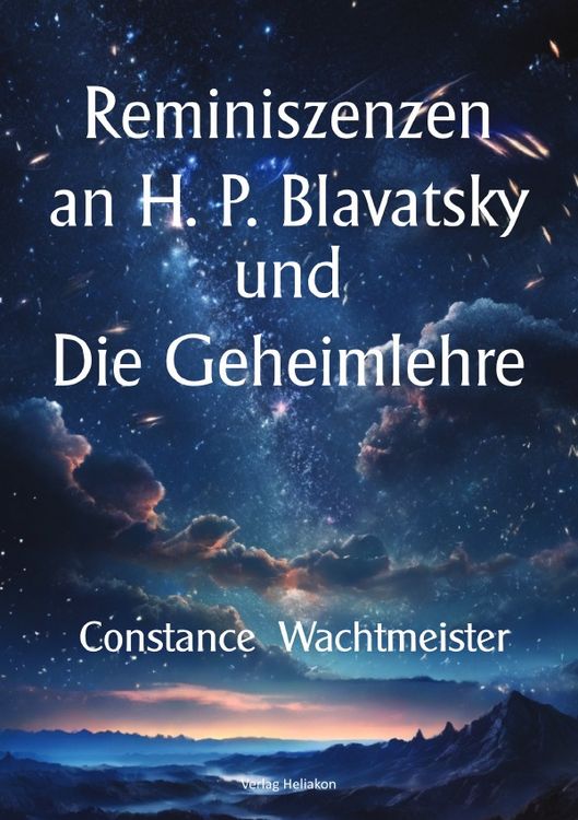 Produktbild: Reminiszenzen an H. P. Blavatsky und Die Geheimlehre
