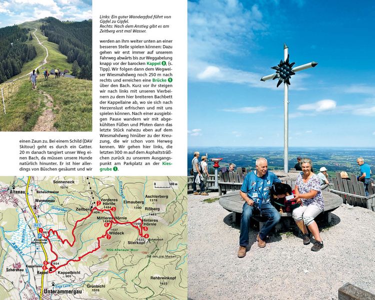 Produktbild: ROTHER Wanderbuch Wandern mit Hund Bayerische Alpen