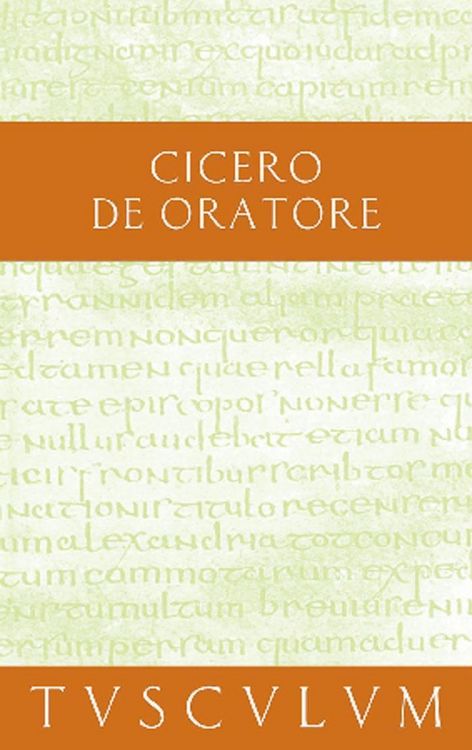 Produktbild: &Uuml;ber den Redner / De oratore
