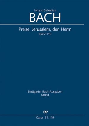 Produktbild: Preise, Jerusalem, den Herrn (Klavierauszug)