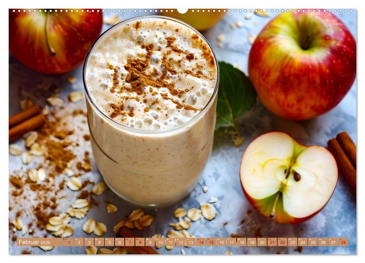 Produktbild: Alles Apfel oder was?! - K&ouml;stliche Apfelgerichte f&uuml;r jede Gelegenheit! (Wandkalender 2026 DIN A2 quer), CALVENDO Monatskalender
