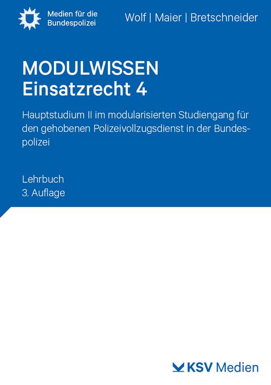 Produktbild: MODULWISSEN Einsatzrecht 4