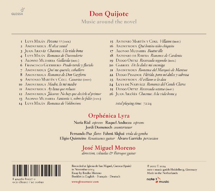 Produktbild: Don Quijote,Music Around The Novel