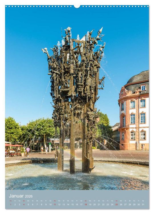 Produktbild: Mainz - Ein Portr&auml;t (hochwertiger Premium Wandkalender 2026 DIN A2 hoch), Kunstdruck in Hochglanz