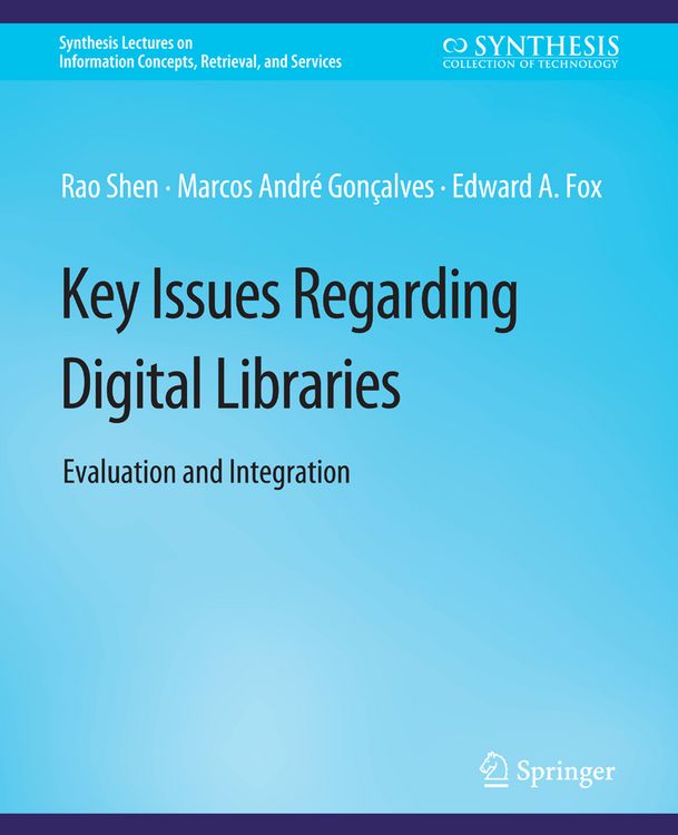 Produktbild: Key Issues Regarding Digital Libraries