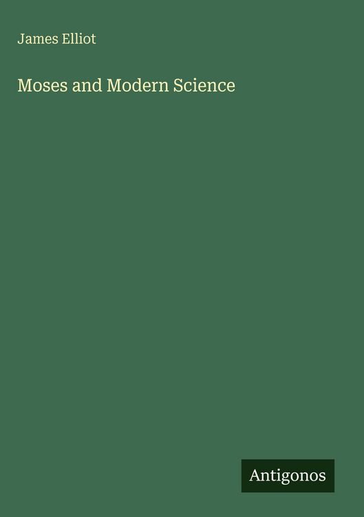 Produktbild: Moses and Modern Science