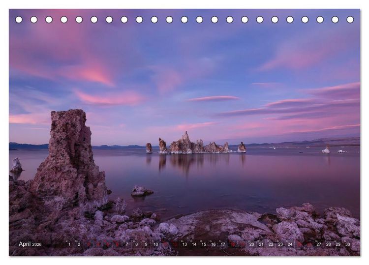Produktbild: Wild, Wide, West (Tischkalender 2026 DIN A5 quer), CALVENDO Monatskalender