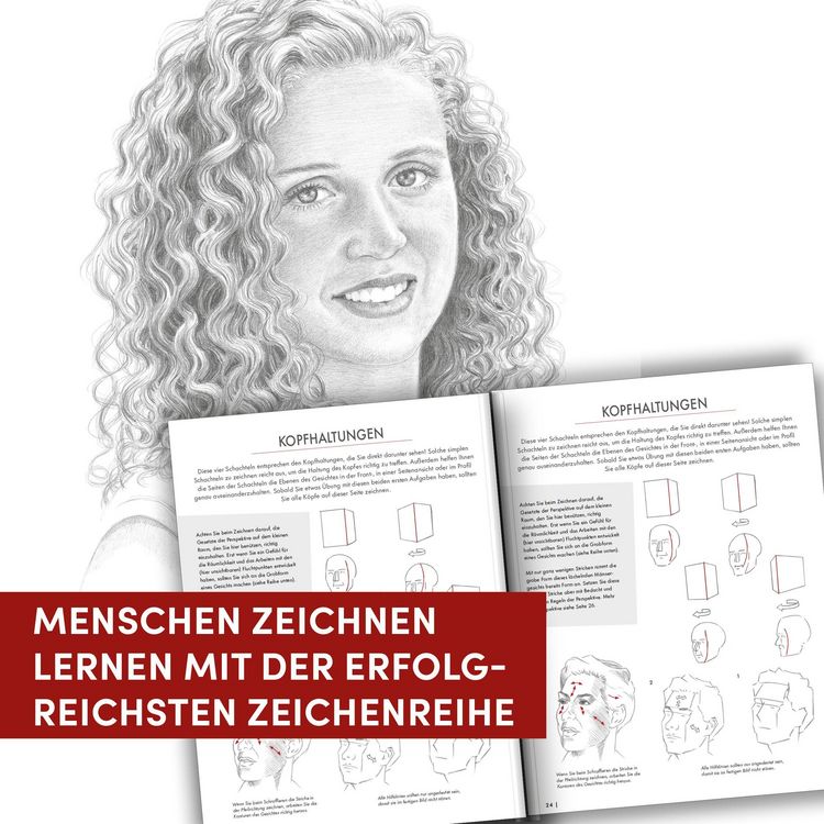 Produktbild: Die Kunst des Zeichnens Menschen. Die beste Zeichenschule
