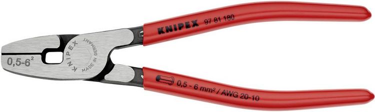 Produktbild: Knipex-Werk Crimpzange 97 81 180
