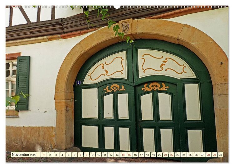 Produktbild: Gru&szlig; aus Neustadt an der Weinstra&szlig;e (Wandkalender 2026 DIN A2 quer), CALVENDO Monatskalender