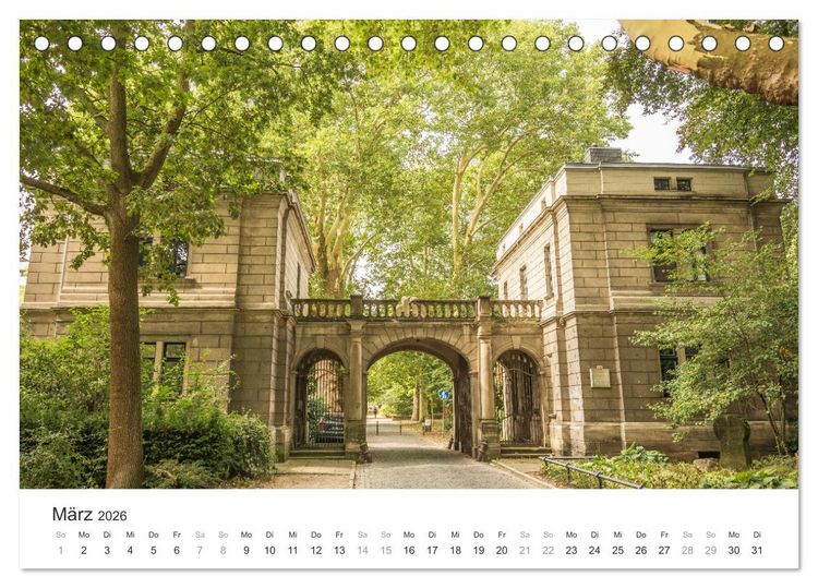 Produktbild: HANNOVER LINDEN ZAUBERHAFTE eigenART (Tischkalender 2026 DIN A5 quer), CALVENDO Monatskalender