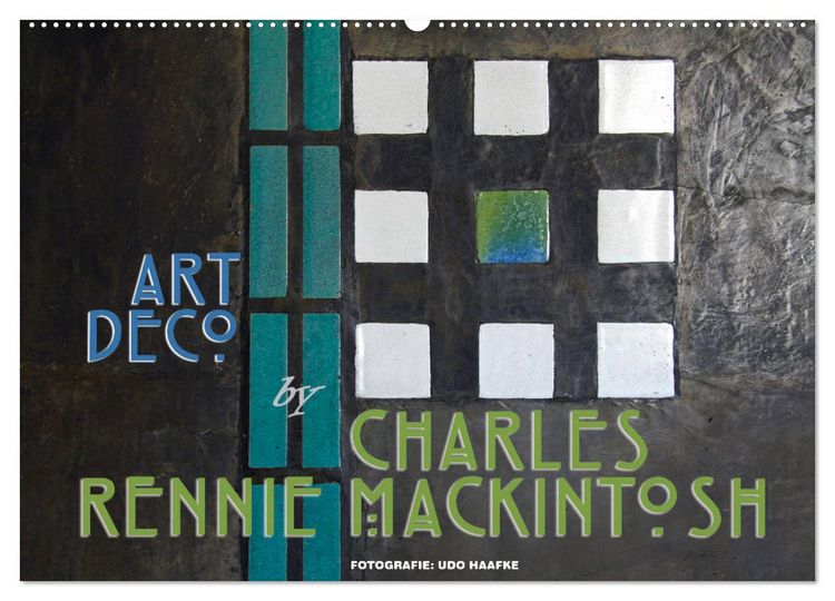 Produktbild: ArtDeco by Charles Rennie Mackintosh (Wandkalender 2026 DIN A2 quer), CALVENDO Monatskalender