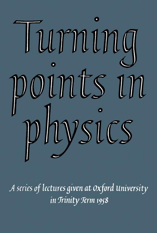 Produktbild: Turning Points in Physics