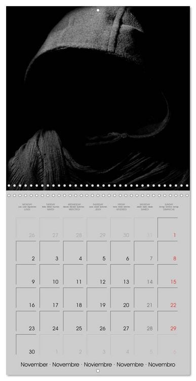 Produktbild: Kisses of dark dreams (Wall Calendar 2026 12 &times; 12 Inch) CALVENDO 12 Month Wall Calendar
