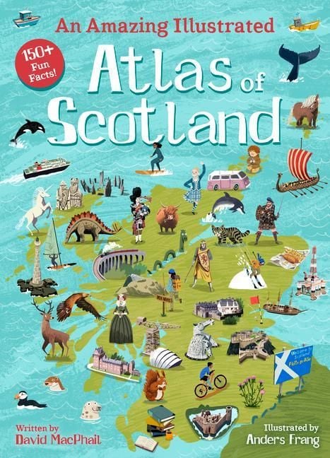 Produktbild: An Amazing Illustrated Atlas of Scotland