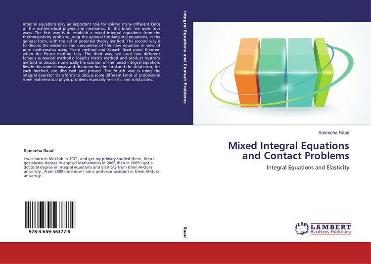 Produktbild: Mixed Integral Equations and Contact Problems