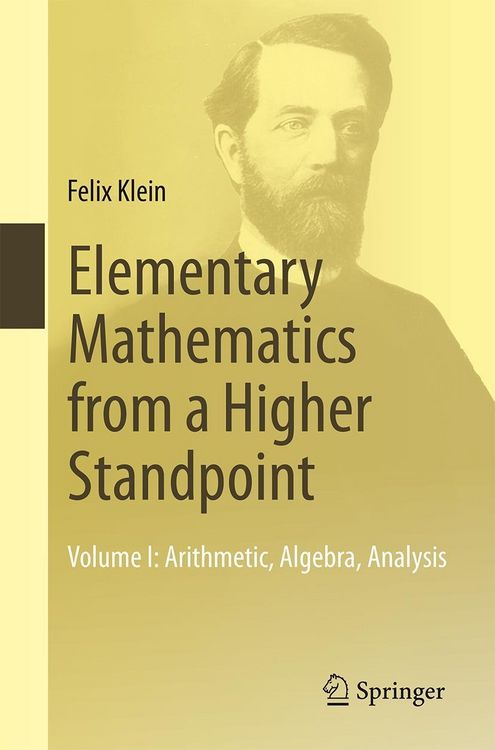 Produktbild: Elementary Mathematics from a Higher Standpoint