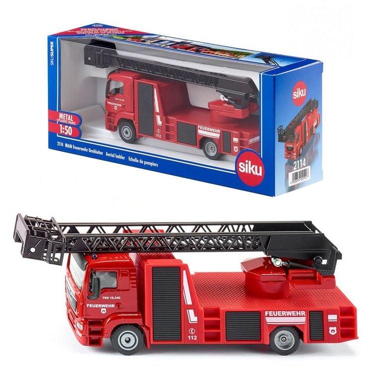 Bild vom Artikel Siku 2114 MAN Feuerwehr Drehleiter vom Autor 
