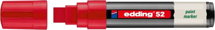 Produktbild: Edding 52 EcoLine 4-52-002 Lackmarker Rot 4 mm, 15mm