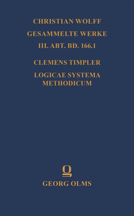 Produktbild: Logicae systema methodicum