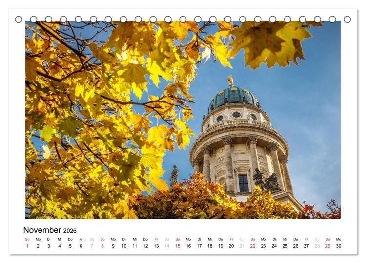 Produktbild: Berlin - Portrait einer Hauptstadt (Tischkalender 2026 DIN A5 quer), CALVENDO Monatskalender