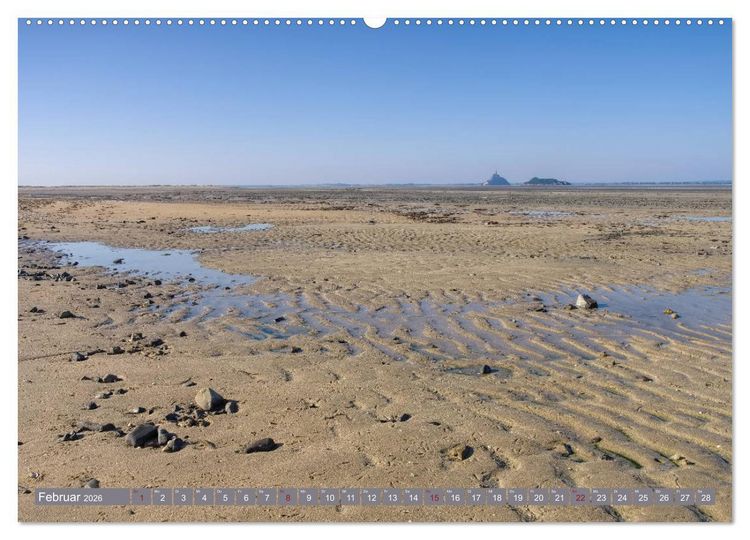 Produktbild: Le Mont-Saint-Michel - Sagenumwobener Klosterberg im Watt (Wandkalender 2026 DIN A2 quer), CALVENDO Monatskalender