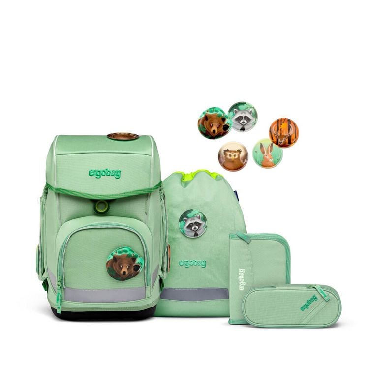 Produktbild: Ergobag Cubo Schulranzen-Set WaldB&auml;rwohner