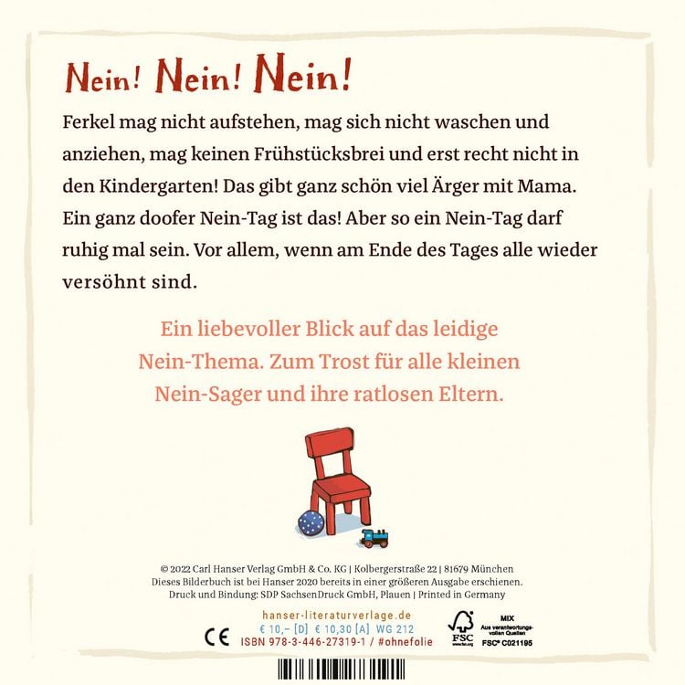 Produktbild: Das kleine Nein-Schwein