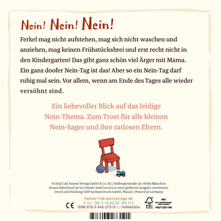 Produktbild: Das kleine Nein-Schwein